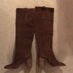 Madewell suede boots